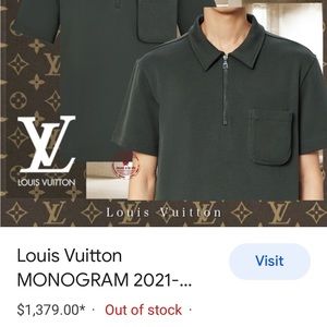 Louis Vuitton Monogram 2021 polo shirt